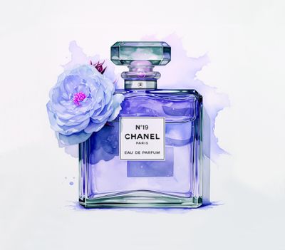 Aquarelle Chanel