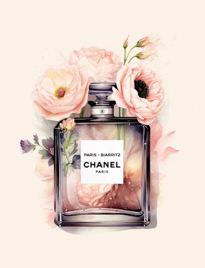 Aquarelle Chanel