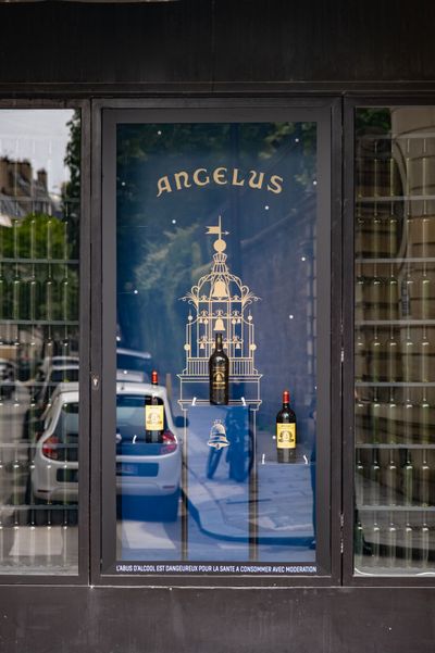 Scénographie — Château Angelus, Vitrines des Caves Taillevent