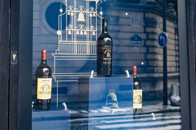 Scénographie — Château Angelus, Vitrines des Caves Taillevent